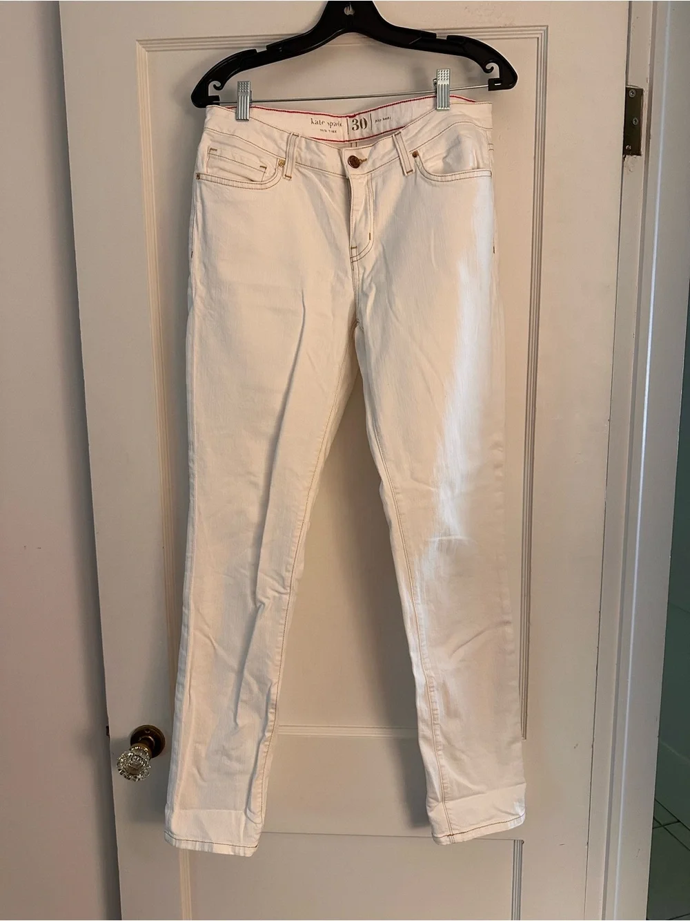 kate spade White Skinny Jeans